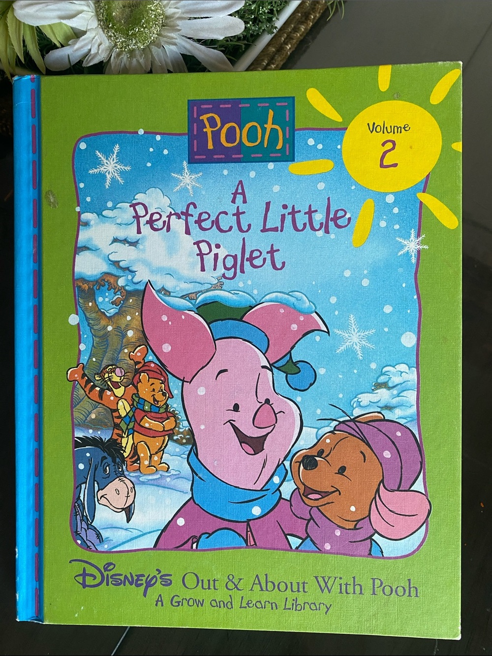 Disney Winnie the Pooh Storybook holiday season piglet